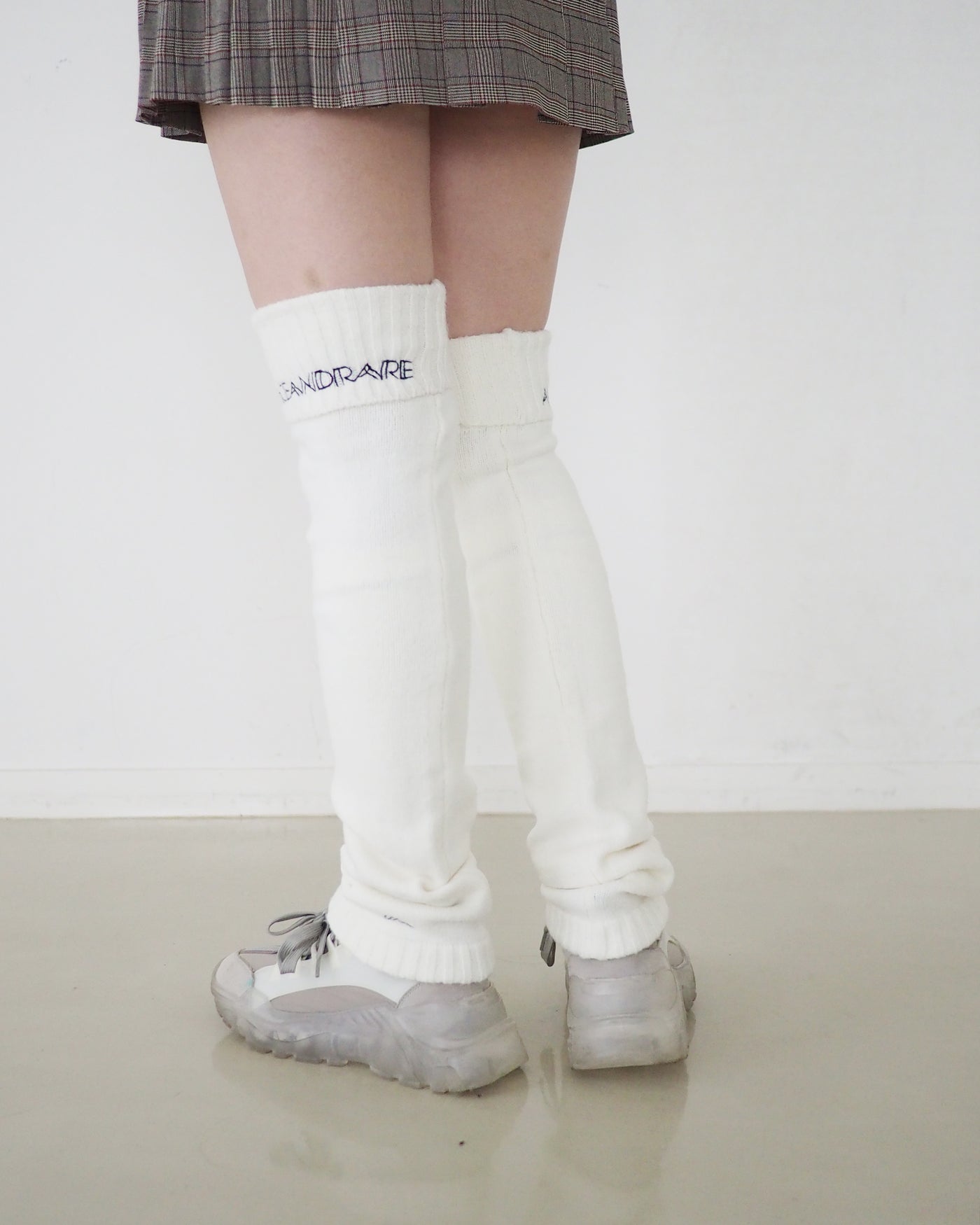 DimMoire ディムモアール 十字の誓いニーハイウォーマー Gray DimMoire