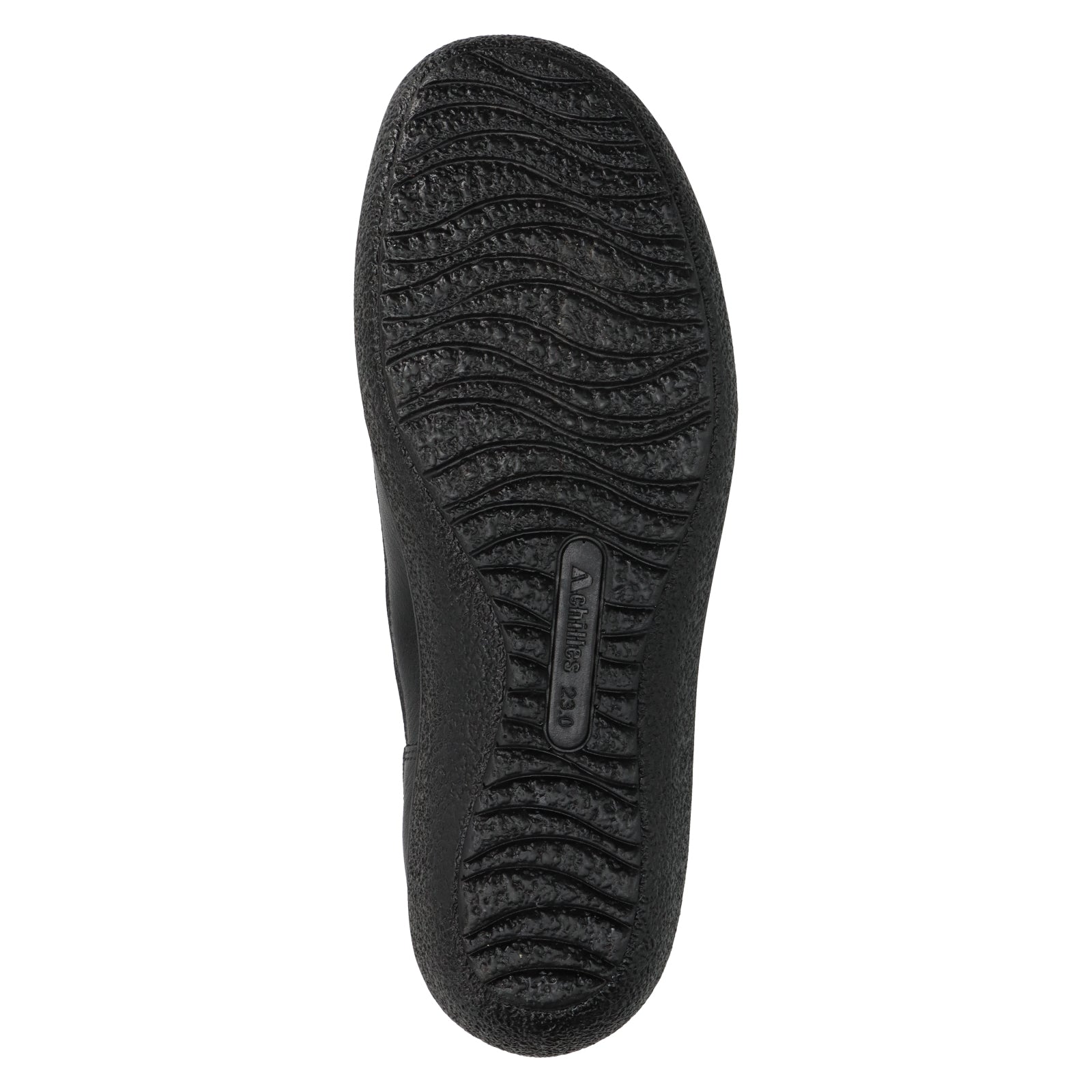 アキレス・ソルボ C 626 黒｜牛革3E クロスデザインシューズ