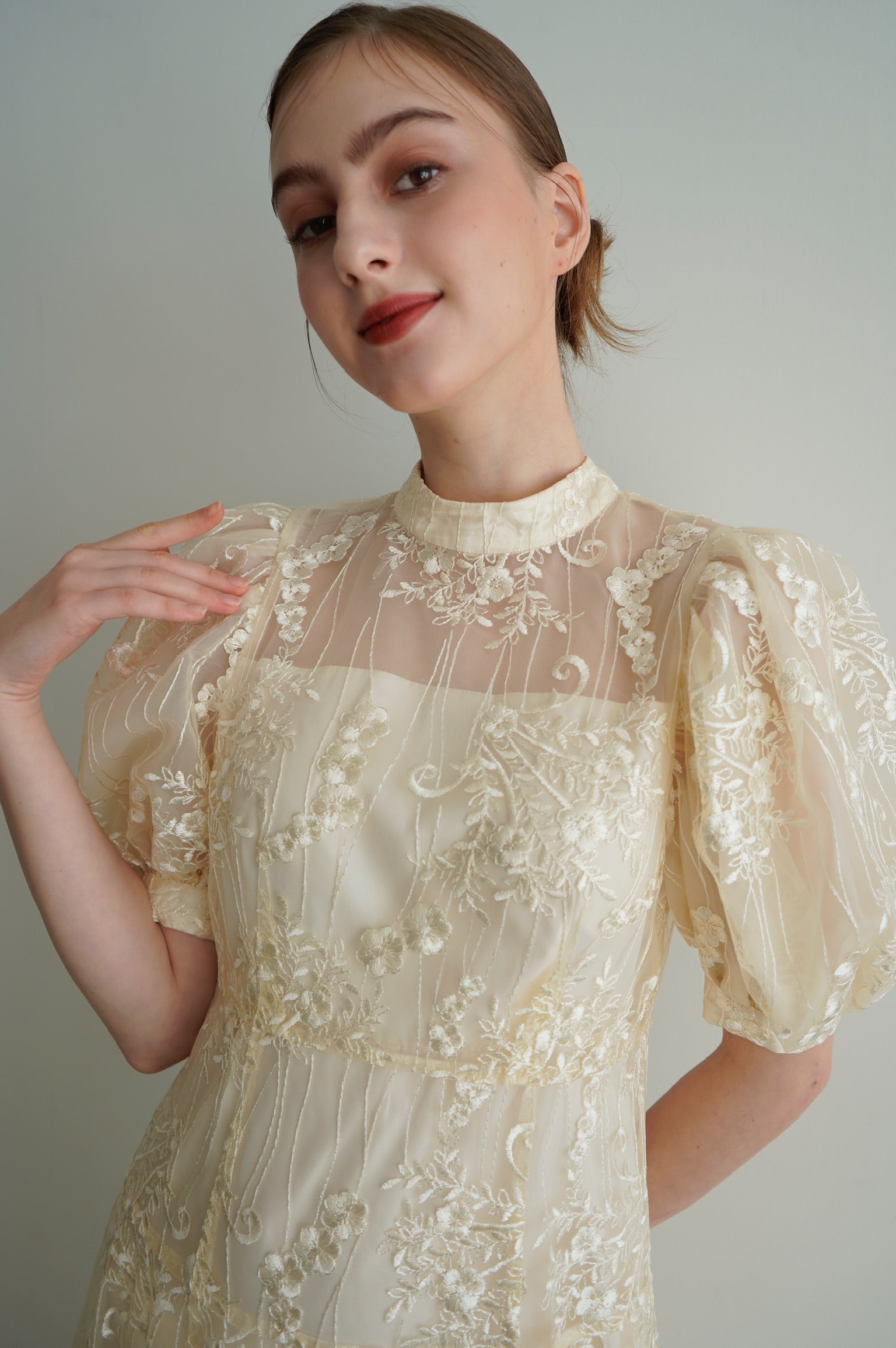 lace flare dress – Acka online store