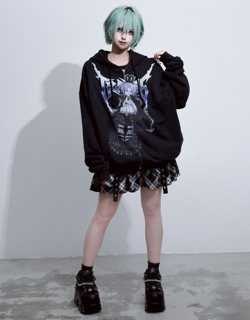 TRAVAS TOKYO【トラバストーキョー】「.」コラボイラスト加工ジップ