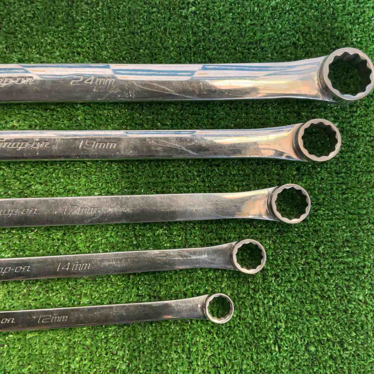 スナップオン(Snap-on) ロングストレートメガネレンチ 5本セット