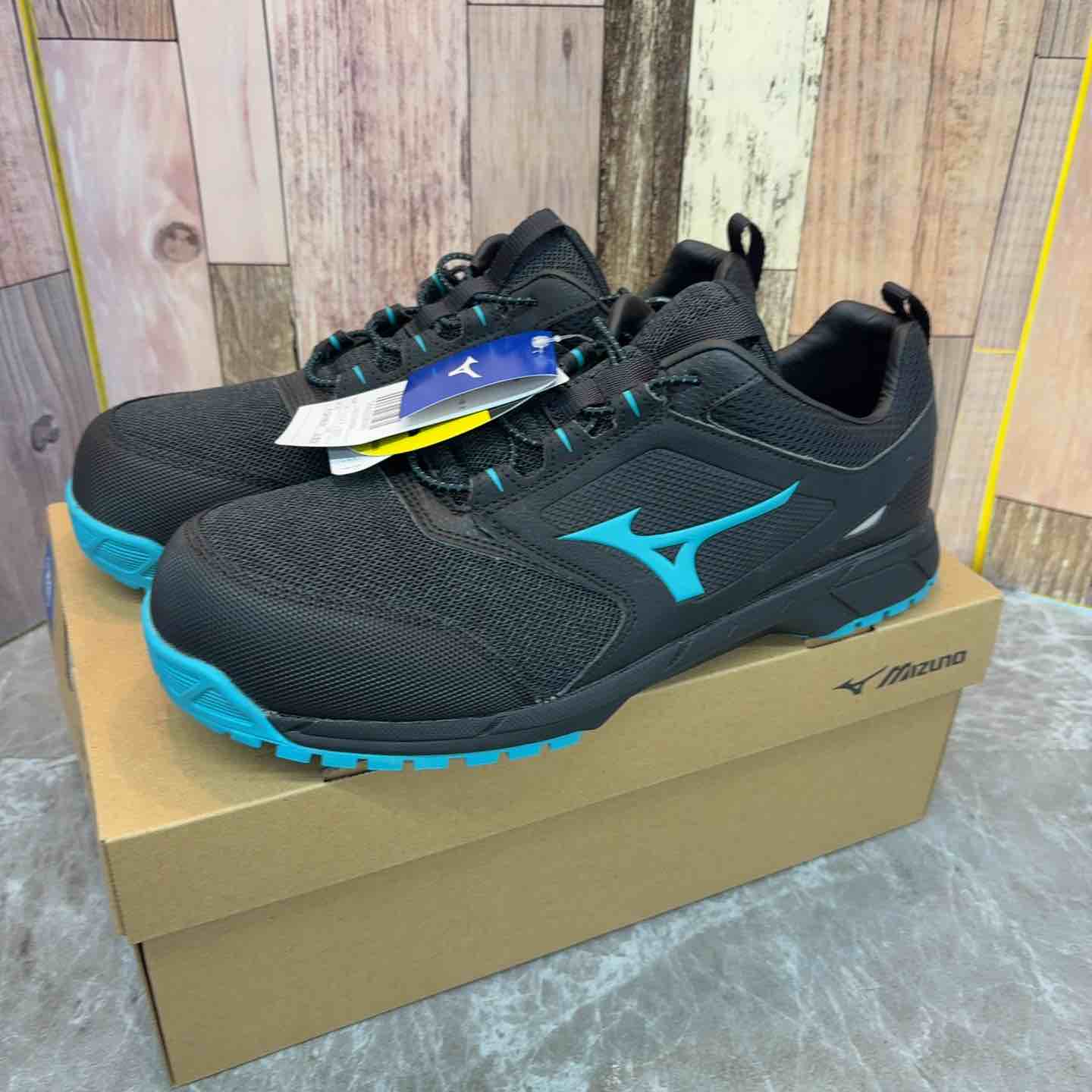 ミズノ] 安全靴 オールマイティ ES31L 軽量 ゴム紐 JSAA・普通作業用(A