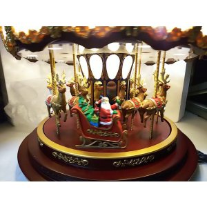 Mr.Christmas デラックス メリーゴーランド オルゴール Christmas