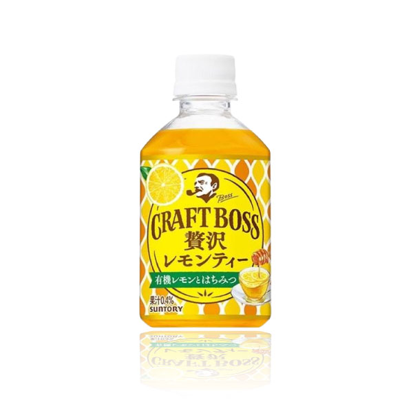 24本」サントリー クラフトボス 贅沢 レモンティー 有機レモンと