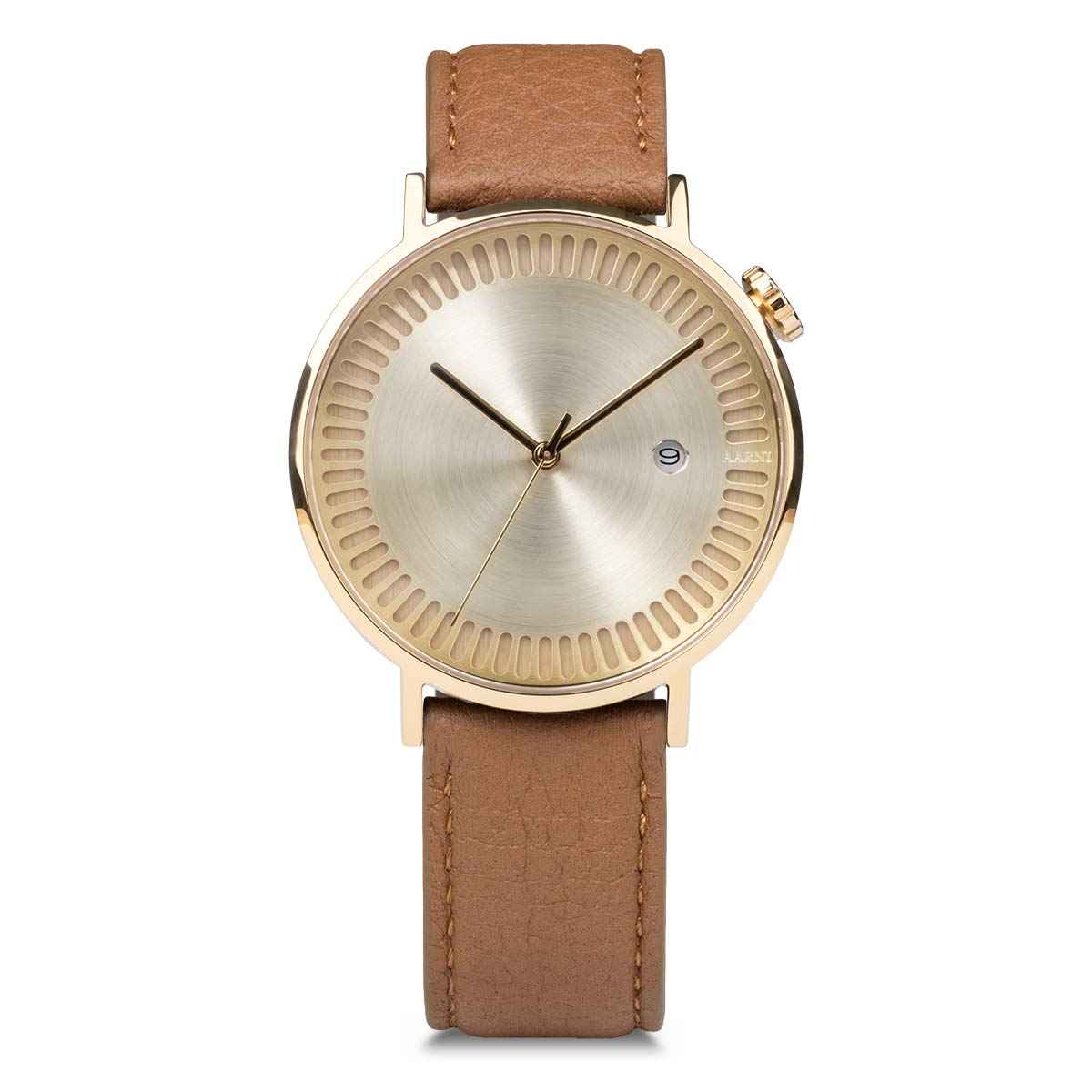 L42 Automatic - Gold Watch | AARNI X Alvar & Aino Aalto Watch