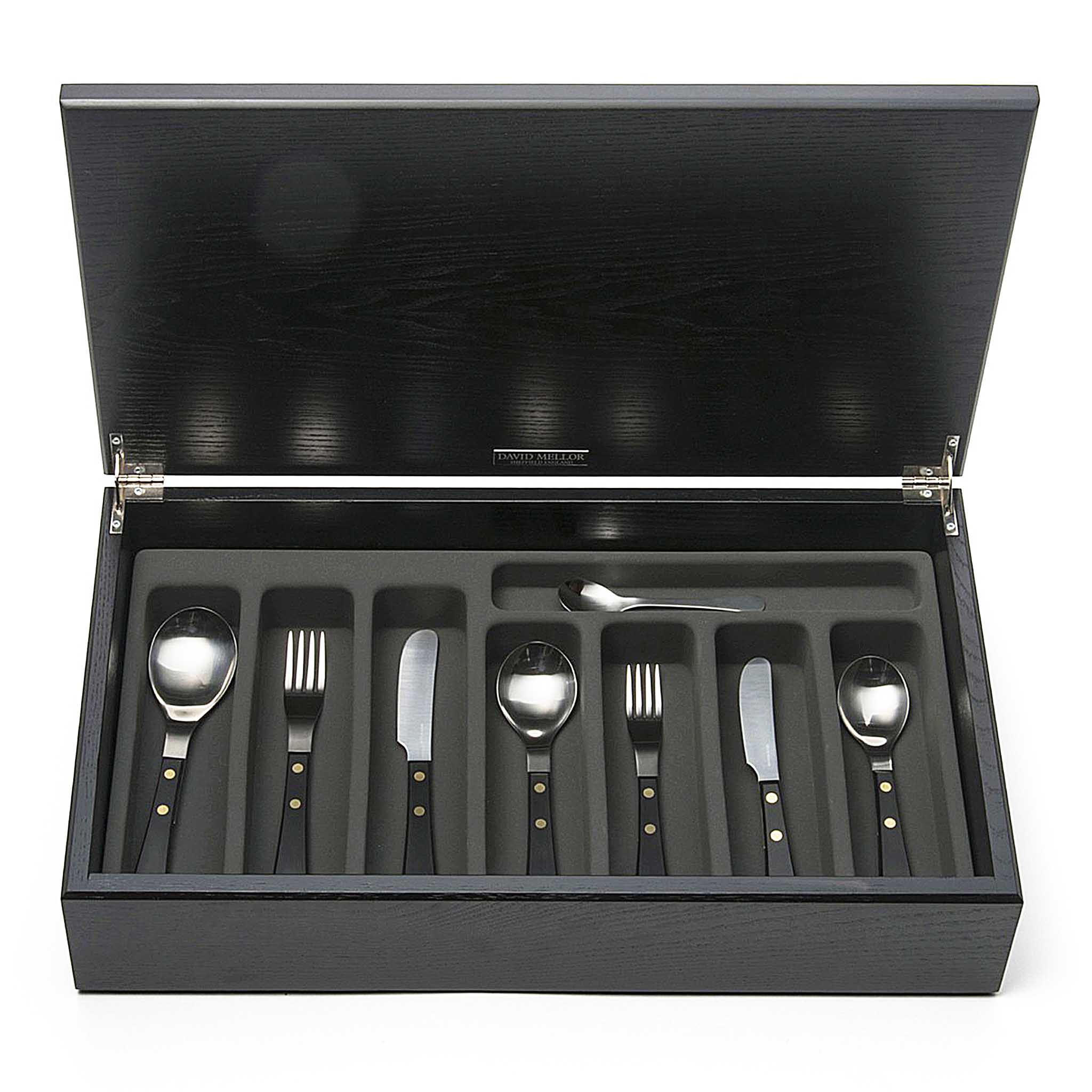 David Mellor Design Provençal Black Stainless Steel Cutlery