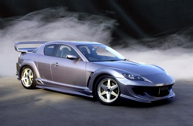RX-8 SE3P（前期2003/04-2008/02）フロントバンパー＆フェンダー