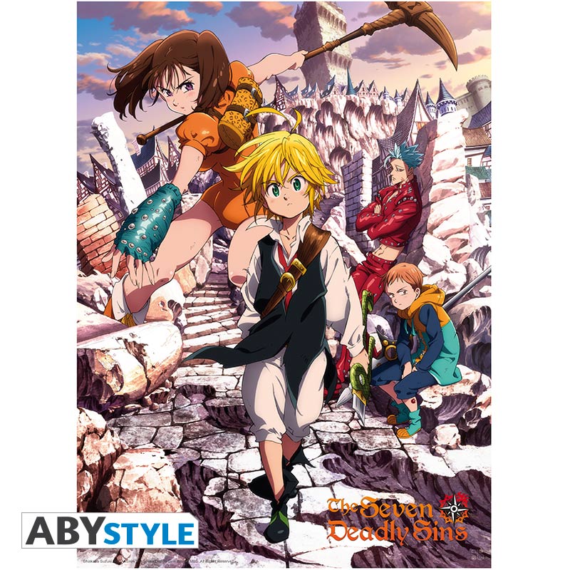 The Seven Deadly Sins - Boxed Poster Set – ABYstyle USA