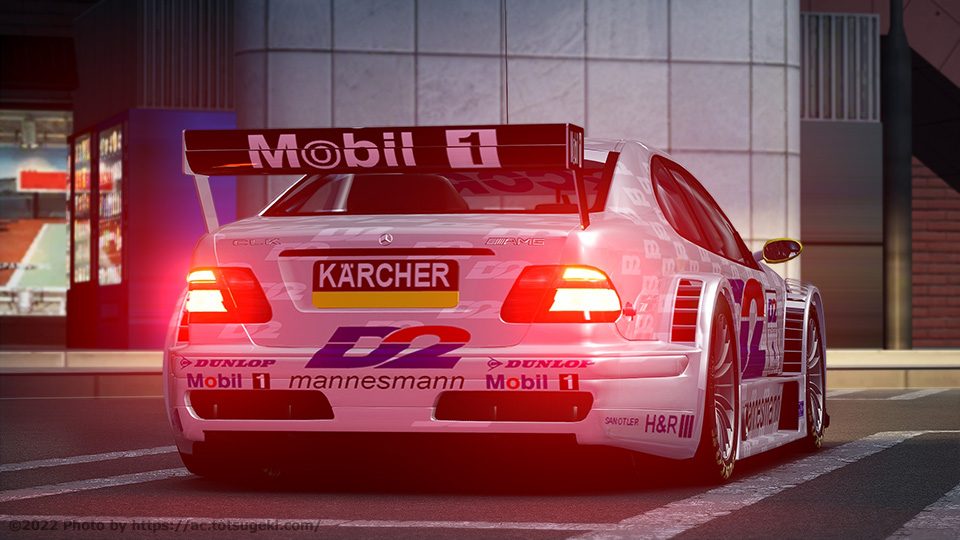 Assetto Corsa】メルセデス ベンツ CLK DTM 2001 | Mercedes-Benz CLK