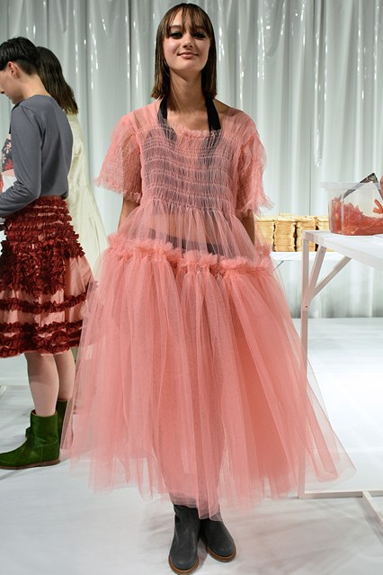 Molly Goddard, makes Frilly Dresses |