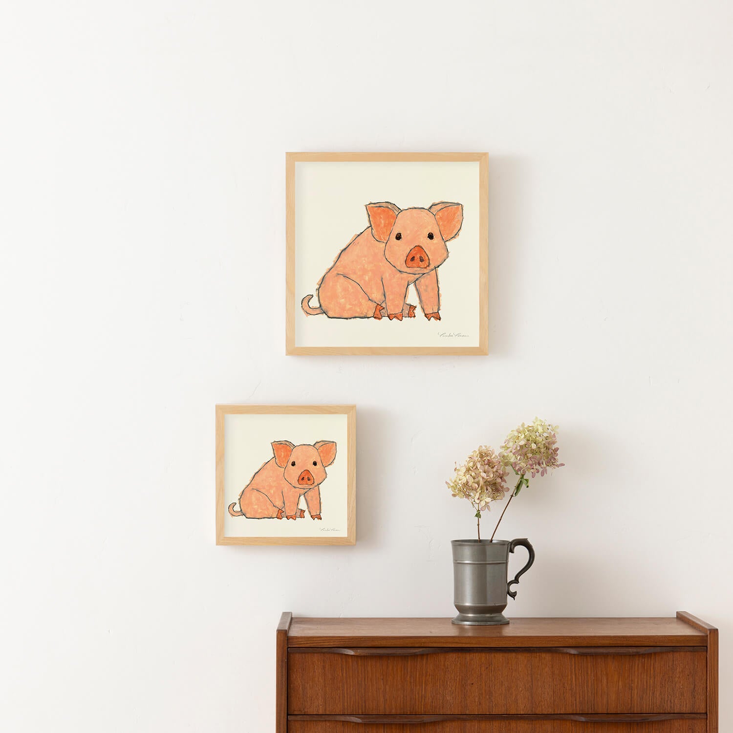 アートポスター | ぶた – a good view