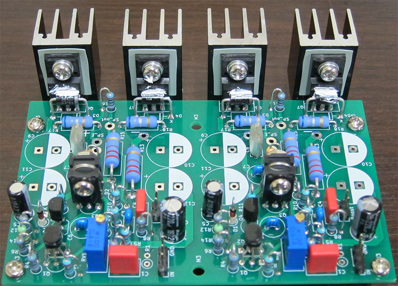 ぺるけ式アンプのPart5 19V版を作ってみた | E-craft 電子工作室