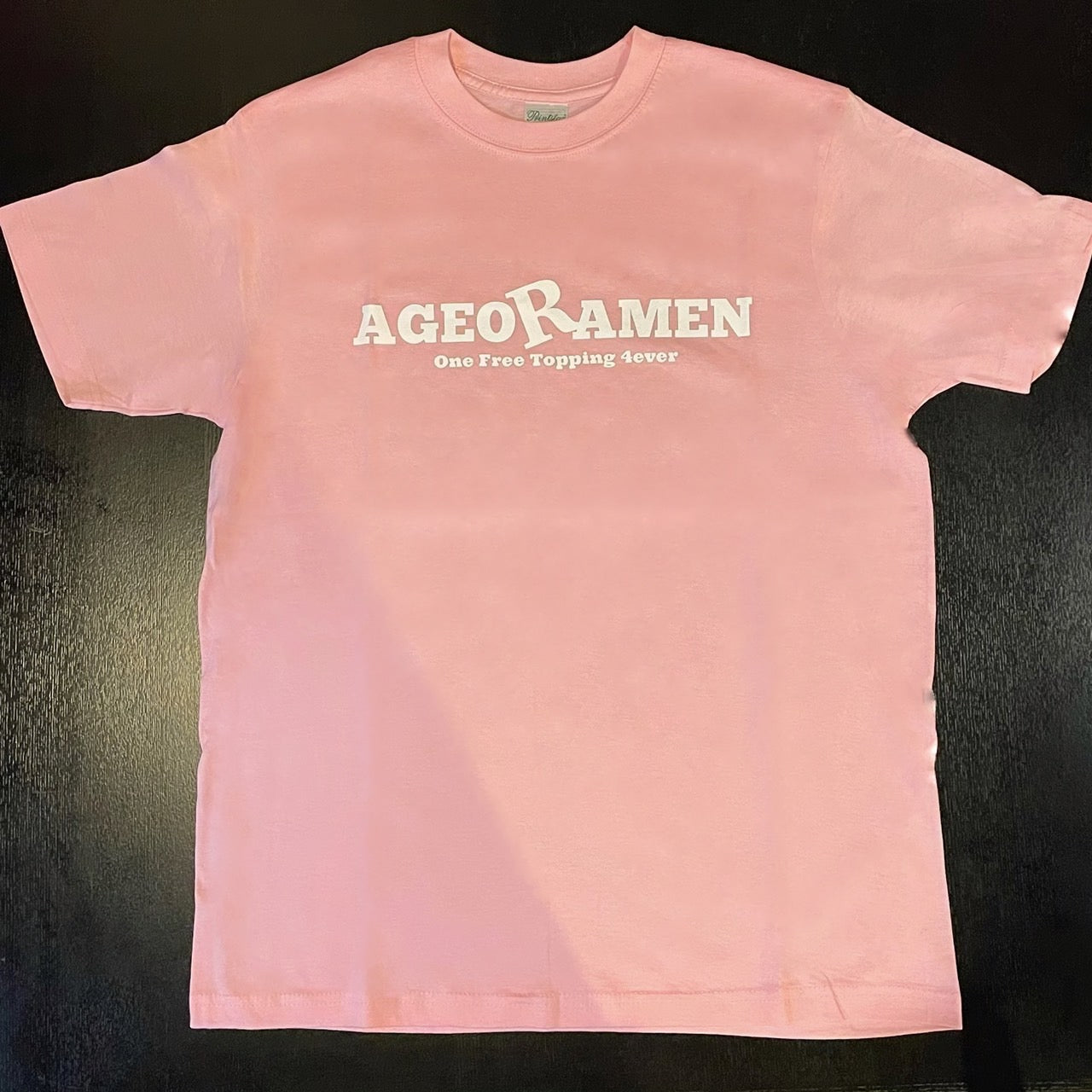 One Free Topping 4ever Tシャツ-パターン1 – 上尾らぁめん