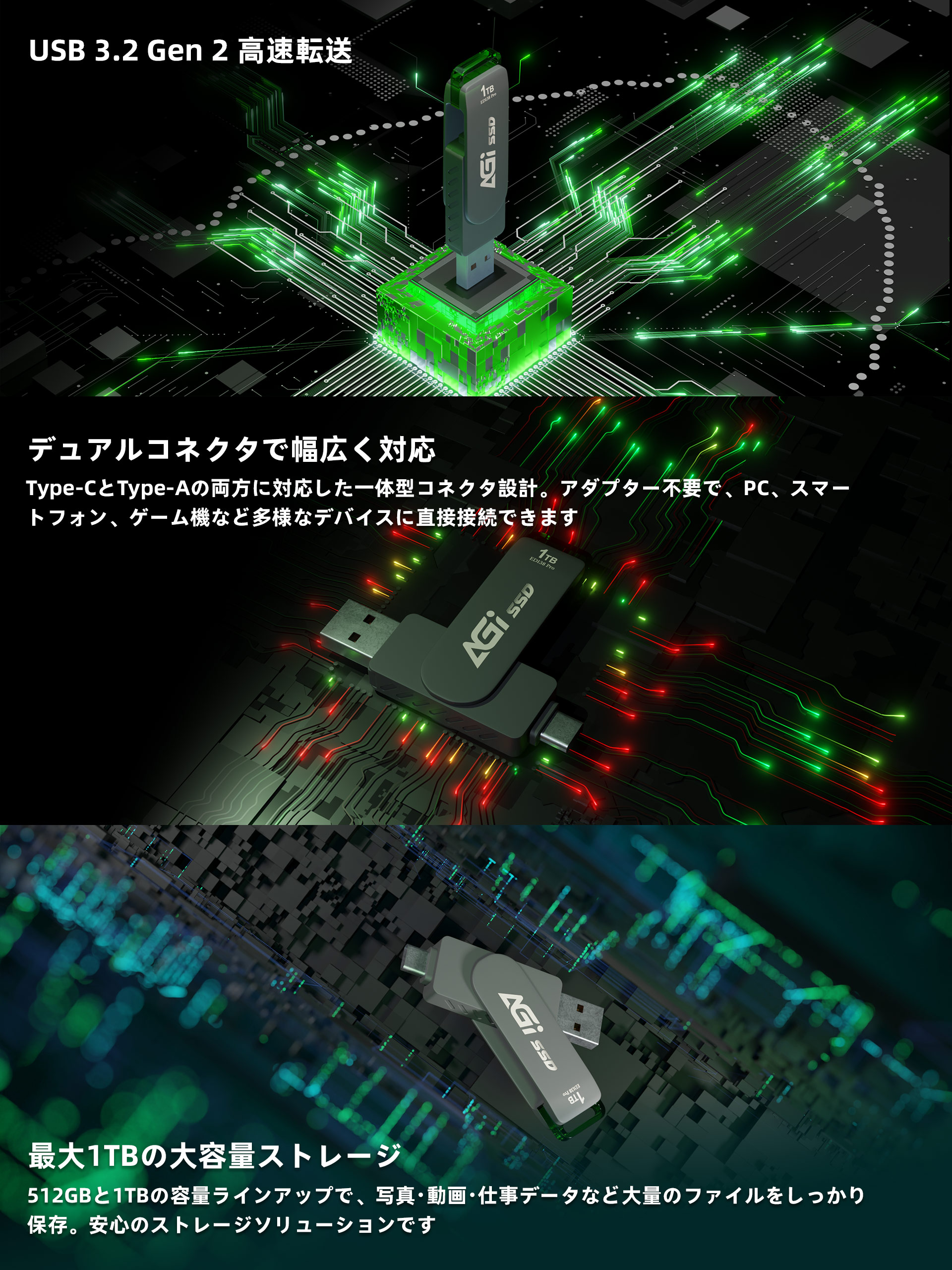 ED138 Pro Portable SSD - AGI Technology