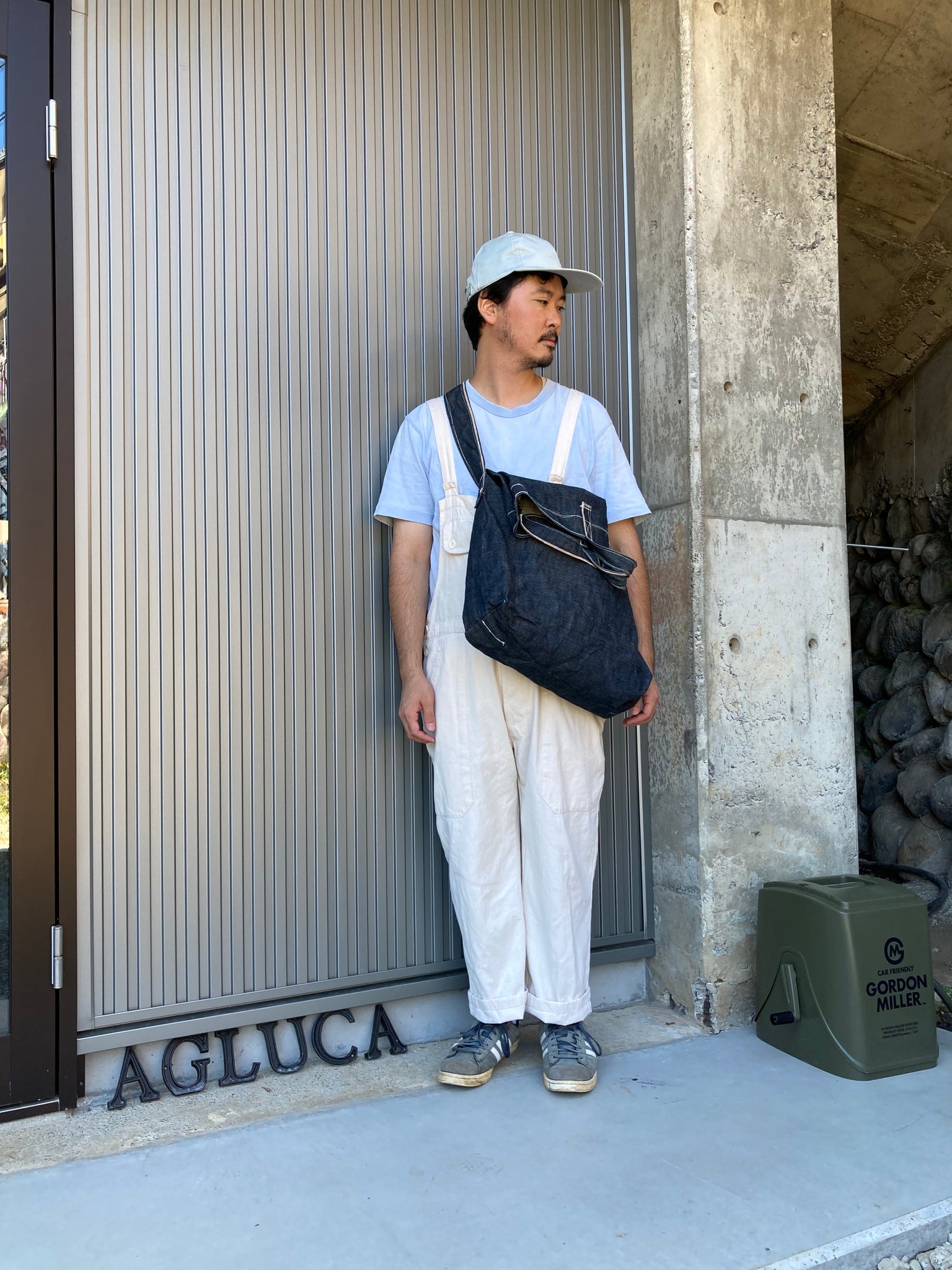 3wayデニムバック（ショルダー、肩がけ、手持ち）リバーシブル│AGLUCA