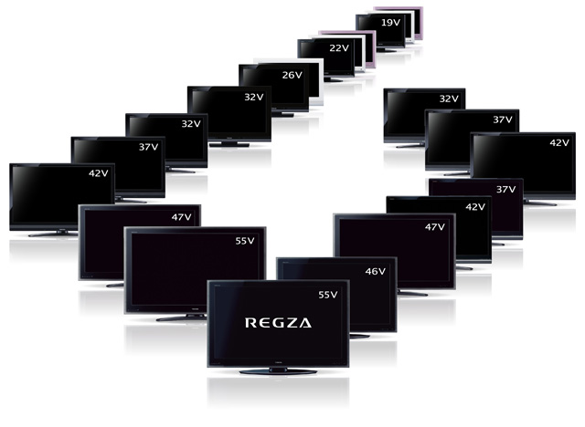 東芝 REGZA -超解像モデル第二世代はフルHDクリアパネル採用で暗部