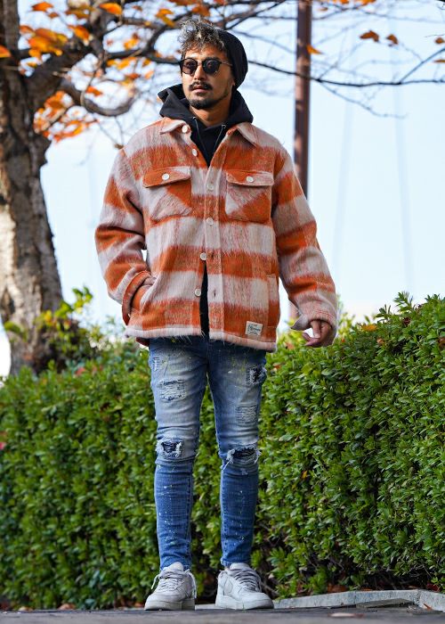 ビッグタータンチェックCPO | adamsJUGGLER（アダムスジャグラー）公式