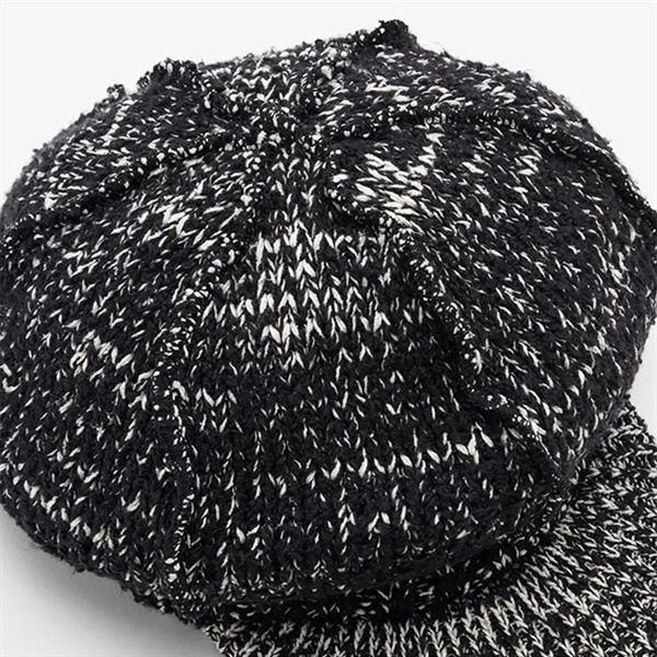 KIJIMA TAKAYUKI キジマタカユキ コットンシルク ツバ付き ニット