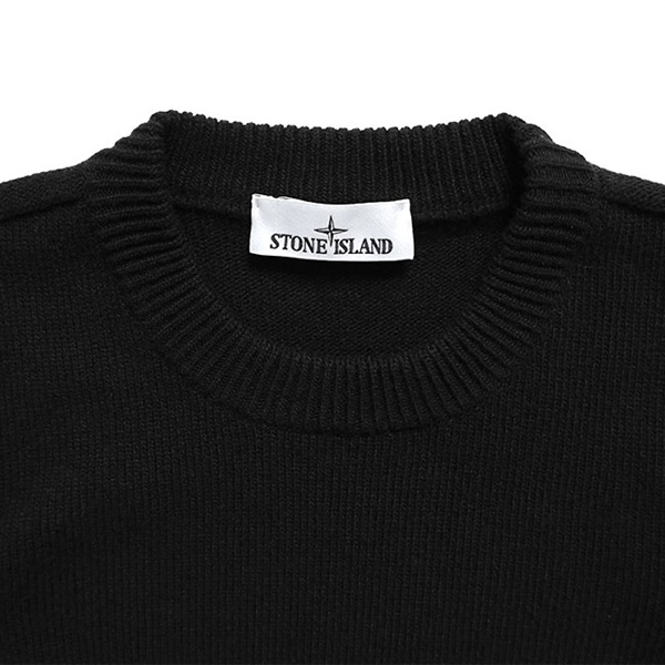 STONE ISLAND ストーンアイランド 7ゲージ ラムウール クルーネック