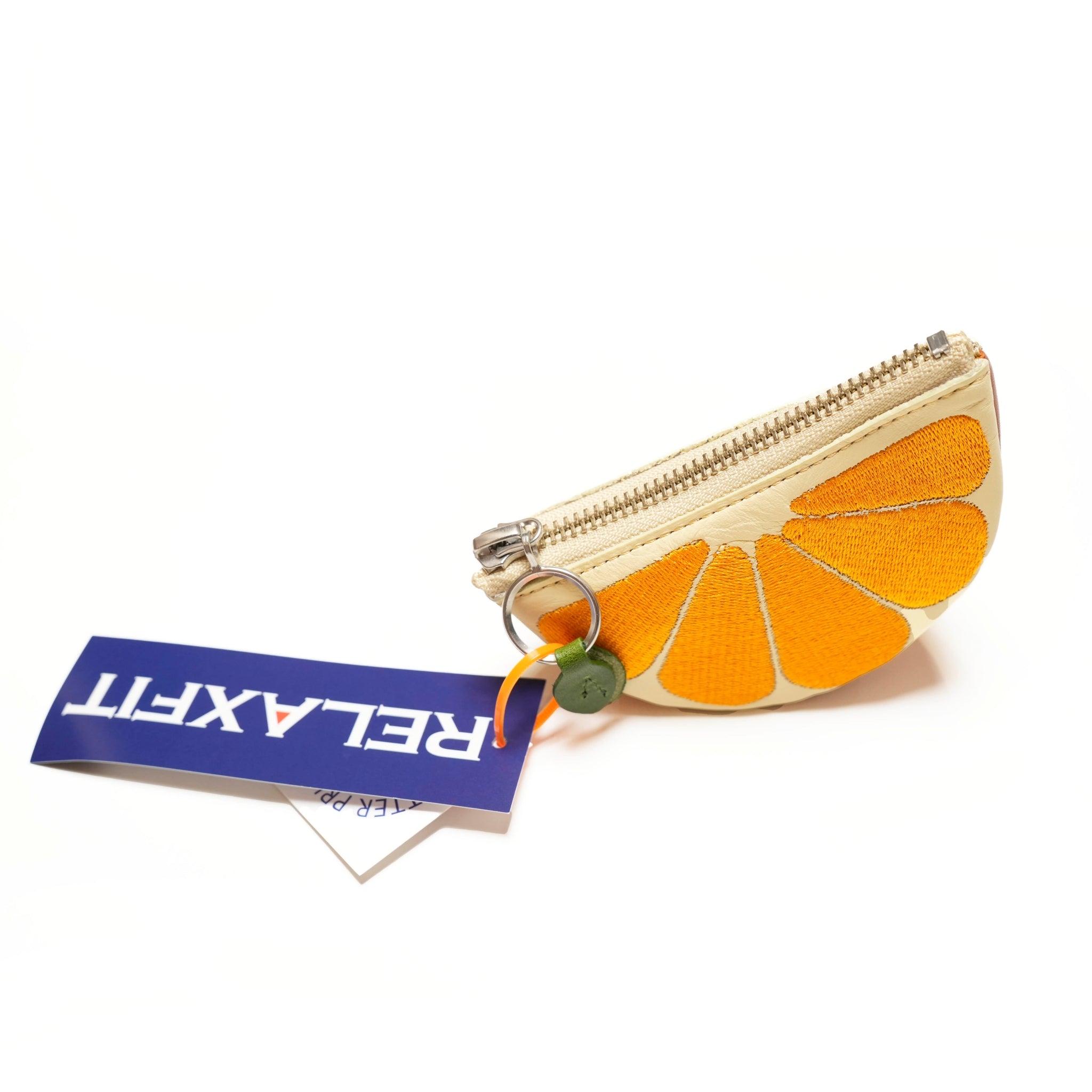 RELAXFIT №93 [Valencia orange] ジップポーチ型KeyHolder 【RELAX FIT