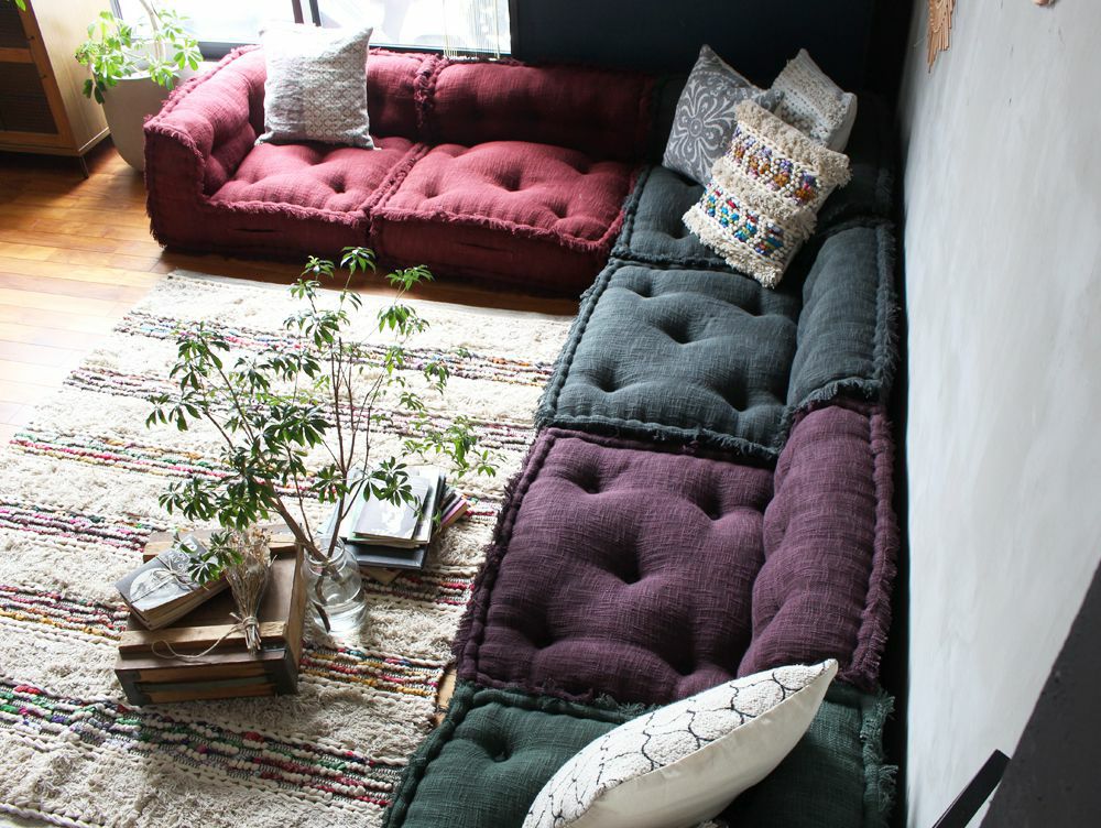 kome】アデペシュ スタイル マルチ ソファー コーナー kome