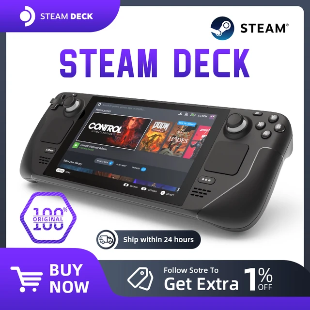 Steamdeck 64GB 512GBのSDカード付き Steam deck 64GB Micro SD 512GB