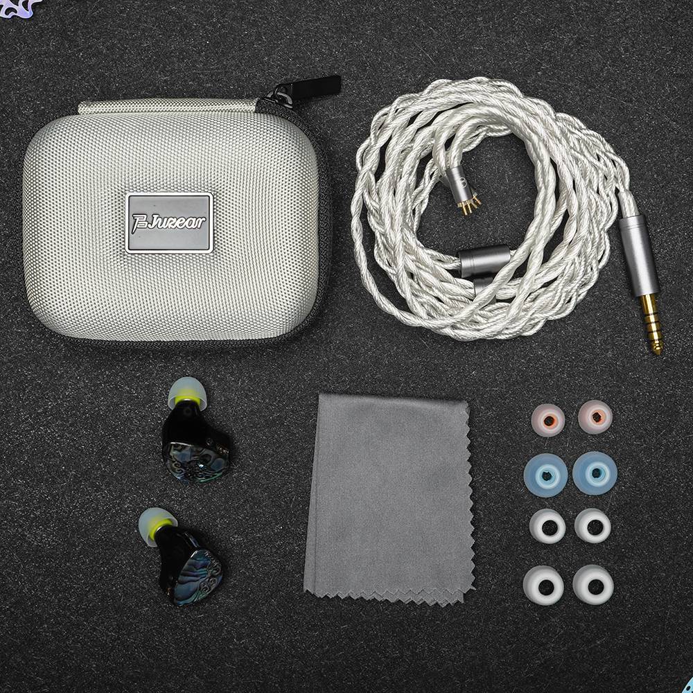 Juzear-バタフライインイヤーモニター、61t、6ba 1dd、hi-fiイヤホン