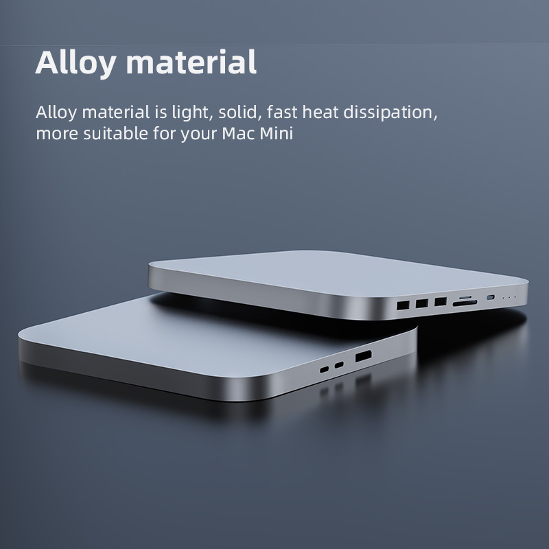 Hagibis-Mac Mini m1/m2用のUSBCハブ,エンクロージャー,Hdd 2.5 sata
