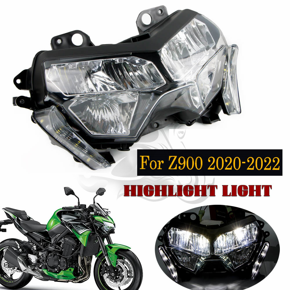 2020-2024年式カワサキZ900オートバイ用LEDフロントヘッドライトヘッド