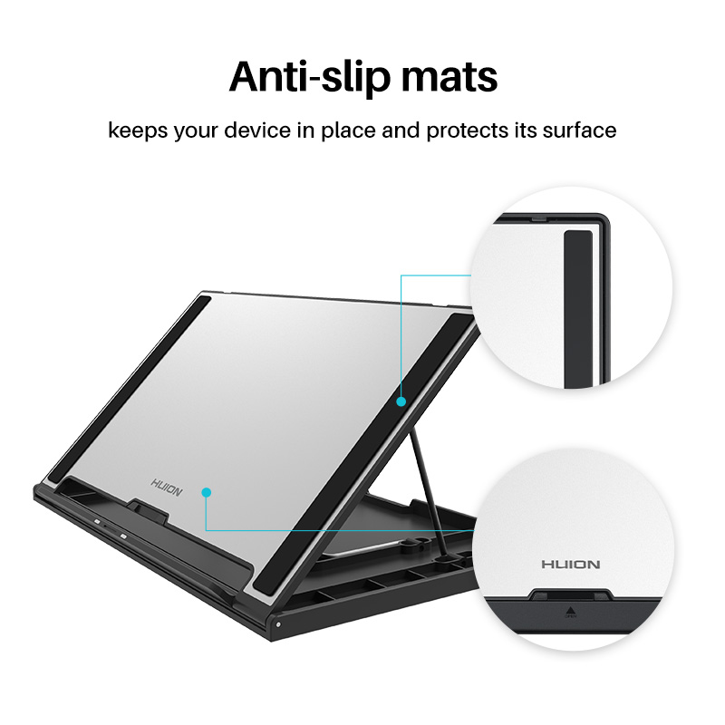 Huion Adjustable Stand ST300 Pen Display Monitor Metal Multi-Angle