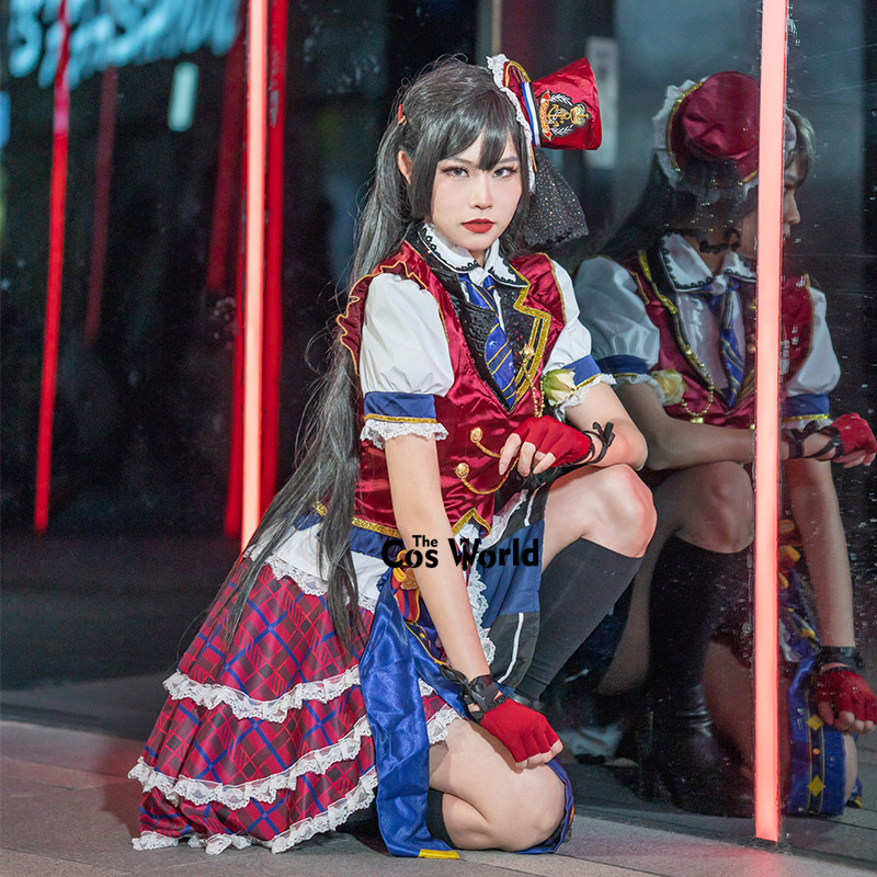 ラブライブ虹ヶ咲結月せつ菜ドレス制服ソロステージ衣装アニメ