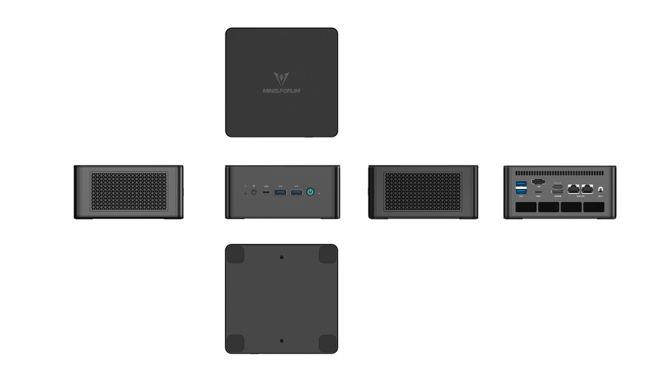 MINISFORUM UM890 Pro Mini PC AMD Ryzen 9 8945HS Windows 11 Mini