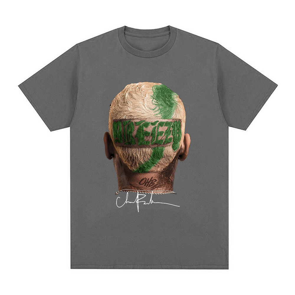 Rapper Chris Brown T-shirt Breezy Bowl XX Tour 2025 T-Shirts Men