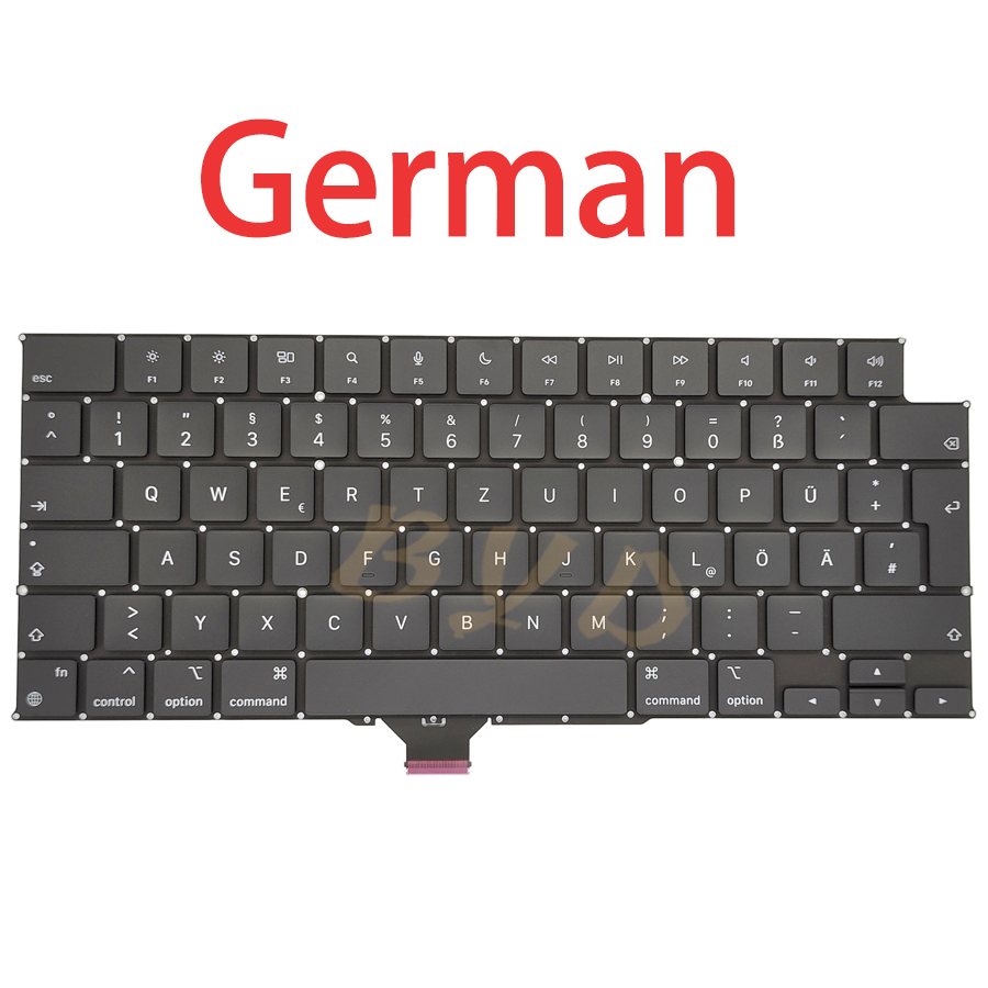 New German Keyboard For Macbook Pro 14