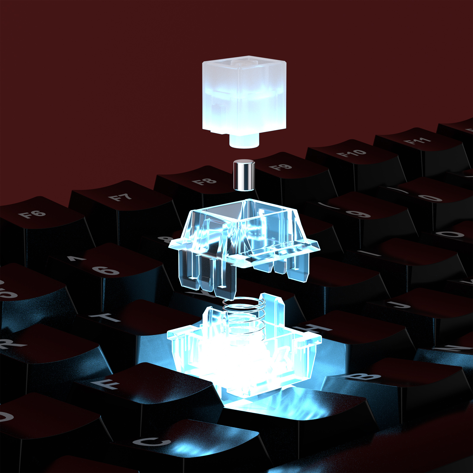 DUROCK ROCK HE 磁気スイッチ超高精度 0.005 ミリメートル RT 安定性