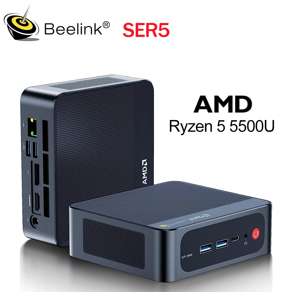 Beelink SER5 AMD Ryzen5 5500U R3 3200U DDR4 16G 500G SER5 Max