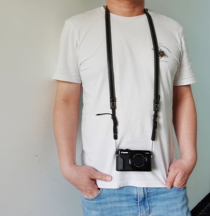 PU Camera strap for Panasonic LUMIX tz202 TZ200EB TZ220/110 ZS99