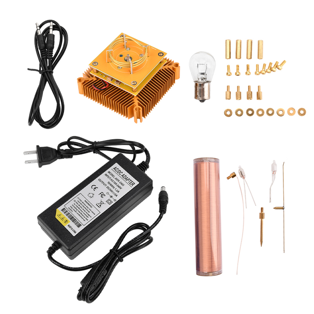 ミュージカルテスラコイル音楽プラズマスピーカー DC8-32v プラズマ