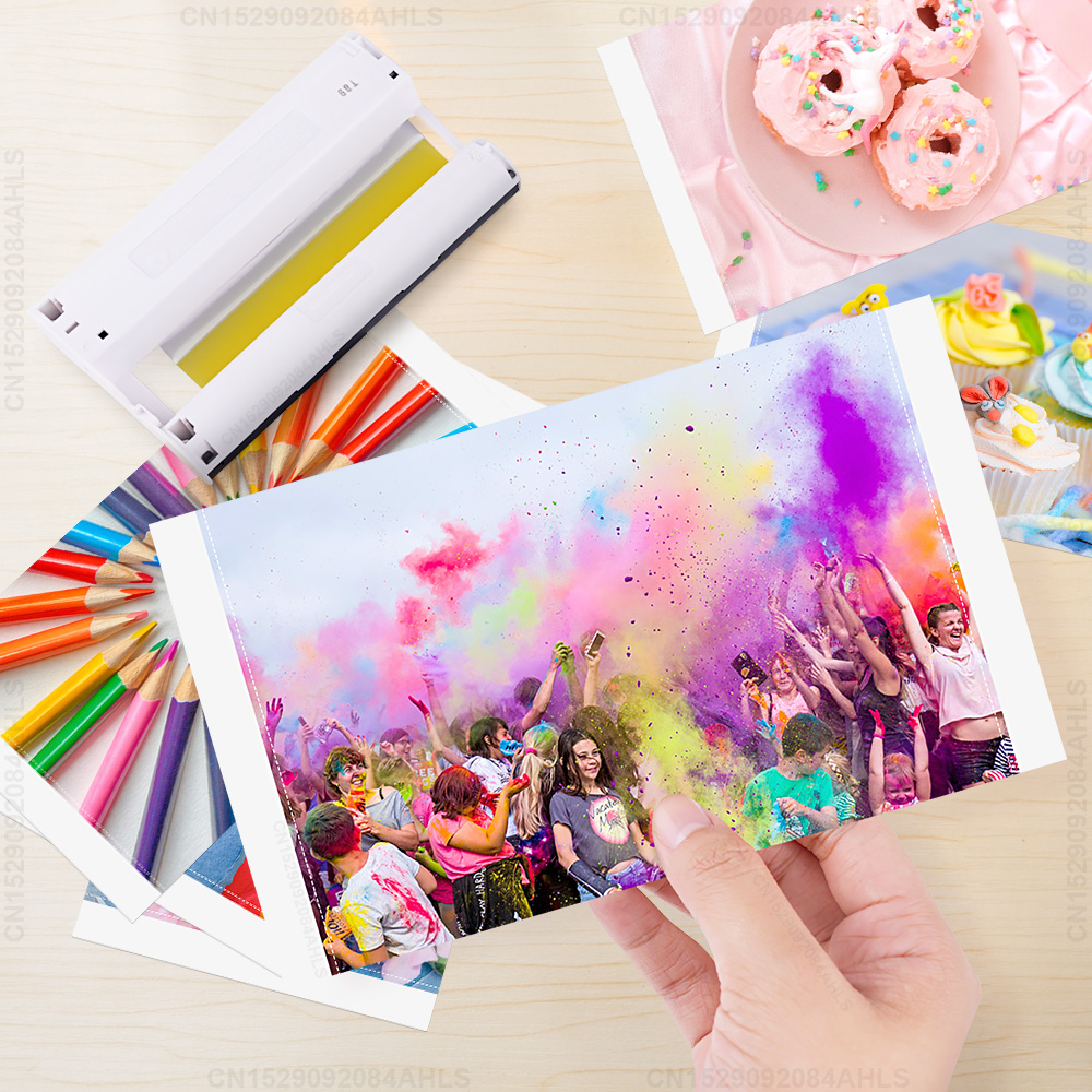 KP108-IN 6インチ写真用紙インクカセットセット キヤノンSelphy CP1500