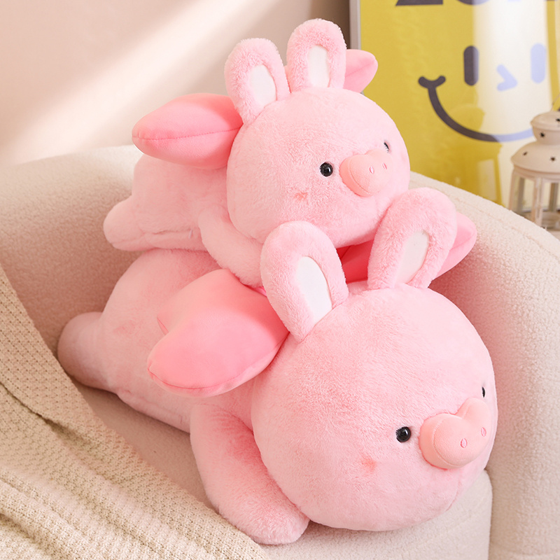 Kawaii Therapy Bunny Pig Plush XL - Limited Edition