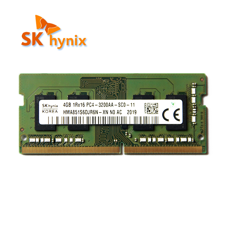 Sk ハイニックス DD4 4 ギガバイト 8 ギガバイト 3200MHz RAM 1Rx16