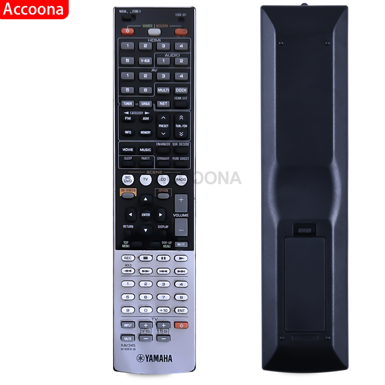 Remote Control For Yamaha RAV345 WT92690 HTR-5063 HTR-6063 RX-V765