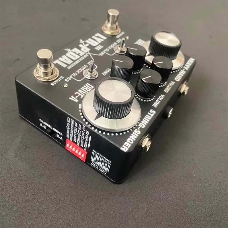 LY-ROCK Guitar Pedal, New Version King Tone Duellist OVERDRIVE