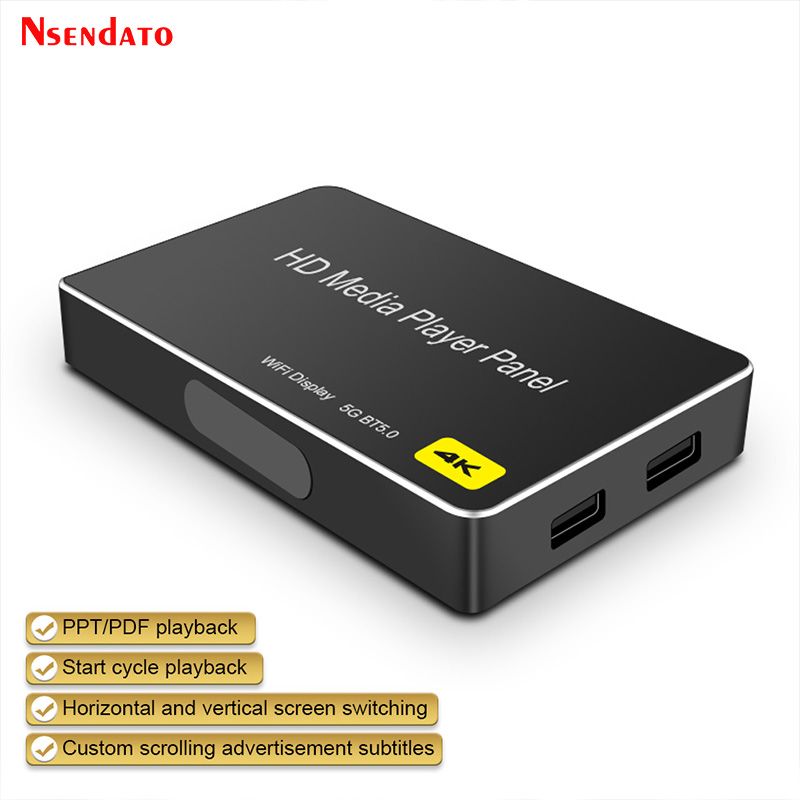 4K H.265 1080P Full HD Advertising Media Player Advertising With