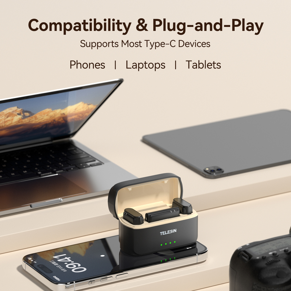 Telesin-電話、オーディオ、ビデオ、ライブ音声録音、ユニバーサル