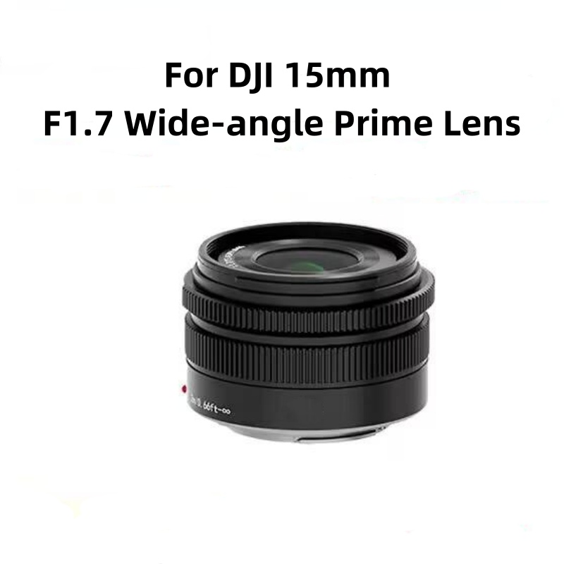 New for DJI 15mm F1.7 Wide-angle Prime Lens For Panasonic M4/3
