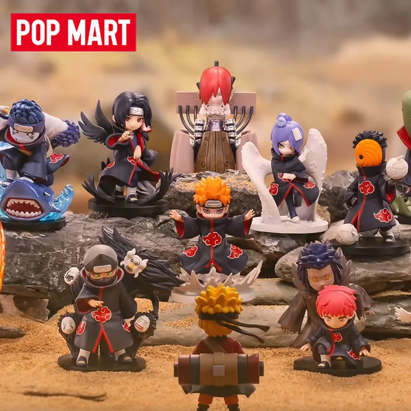 POP MART GONG Naruto Shippuden Akatsuki Arc Series Mystery Box