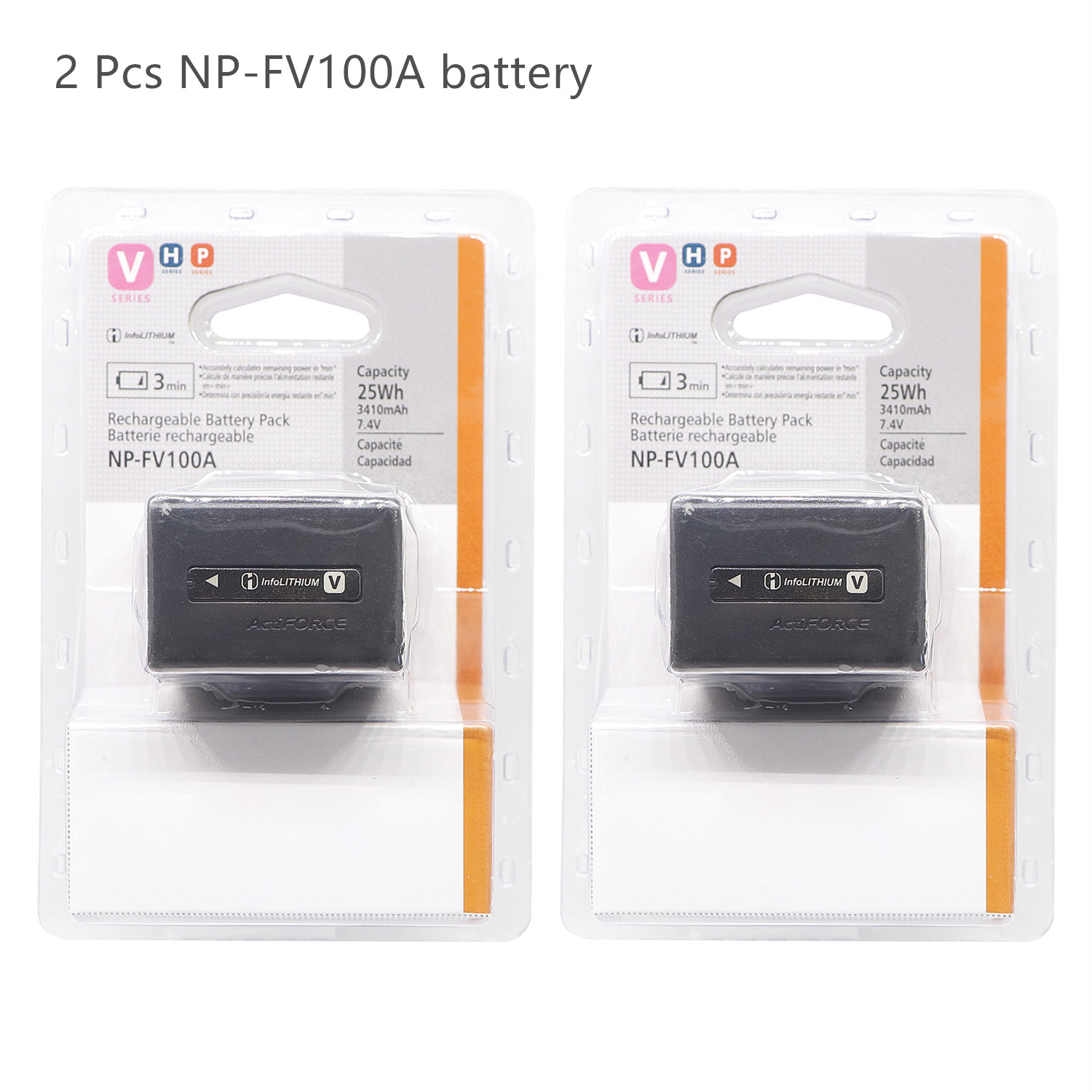 NP-FV100A Battery For SONY PXW-X70 PXW-Z90 HXR-NX80 NX70 FDR-AX700