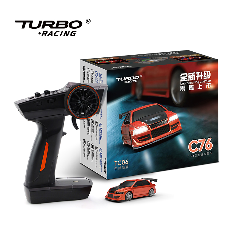 Turbo Racing 1:76 C75/C76 Road Radio-Controlled Car Mini Full