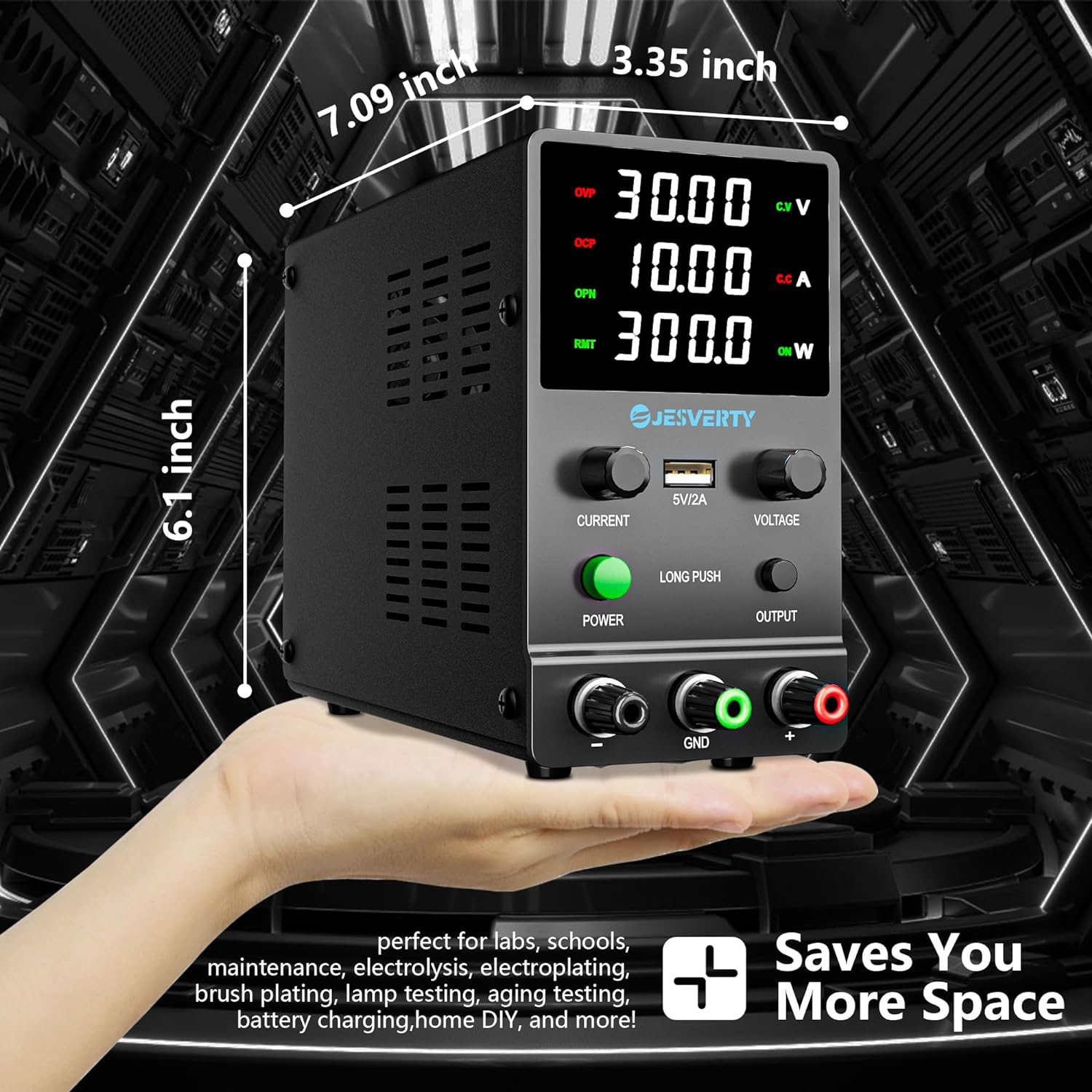 Jesverty DC Power Supply Variable SPS-6005H SPS-3010H Adjustable